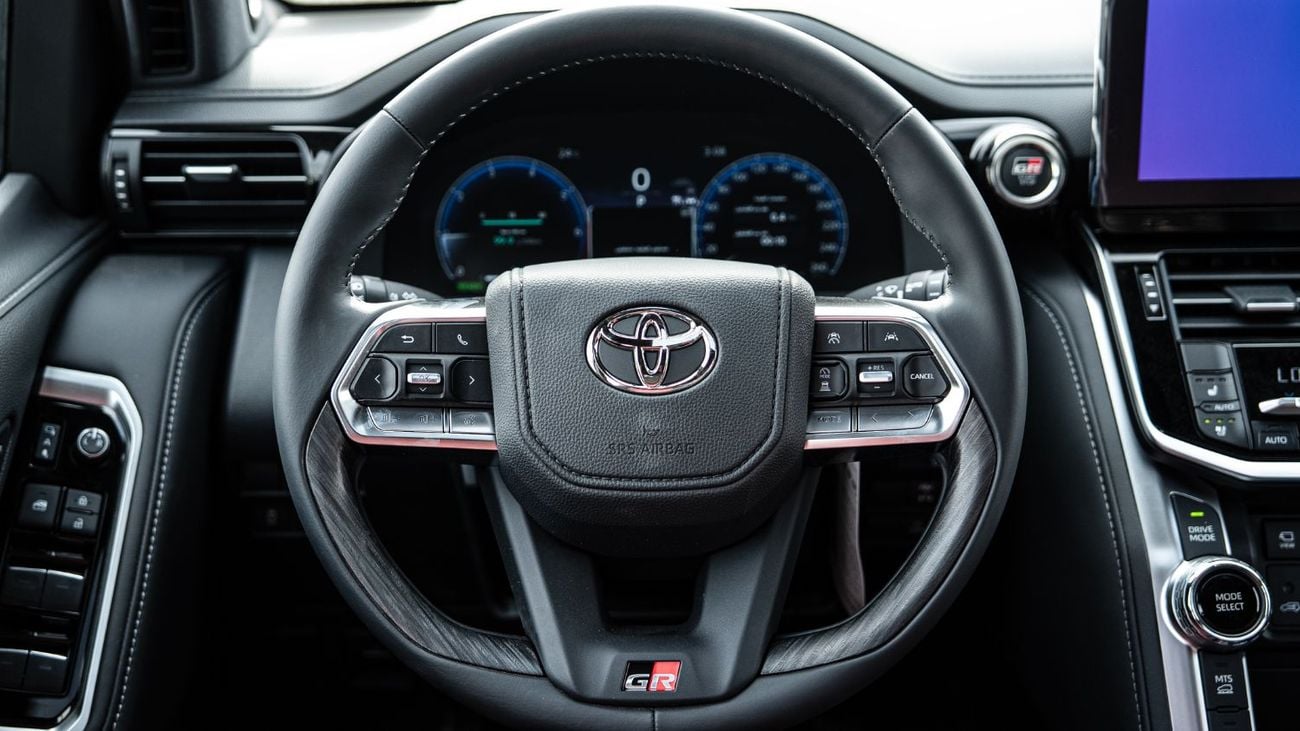 تويوتا لاند كروزر GRS 3.5L - Attitude Black Inside Maroon | Export Only