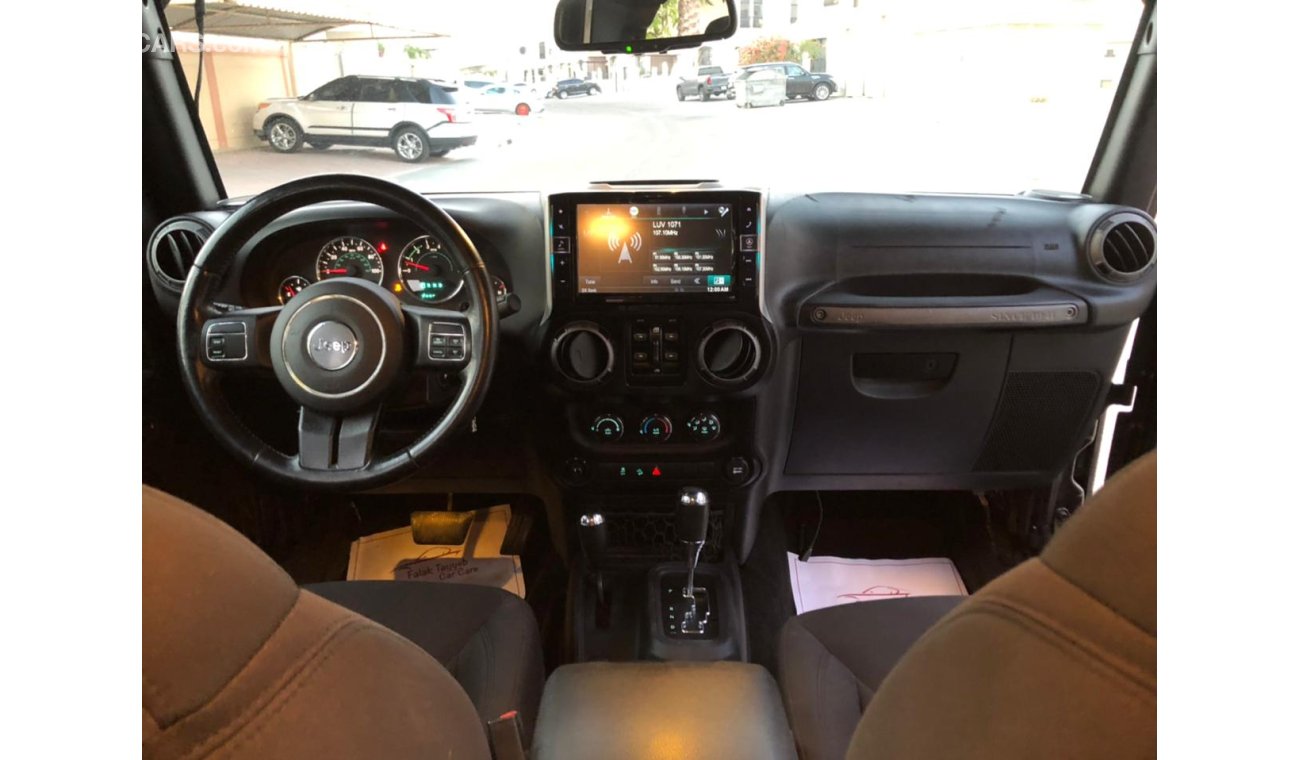 Jeep Wrangler 3.6L Petrol, 17" Rims, Front A/C, Rear Camera, DVD, Leather Seats, LED Headlights (LOT # JW2016)