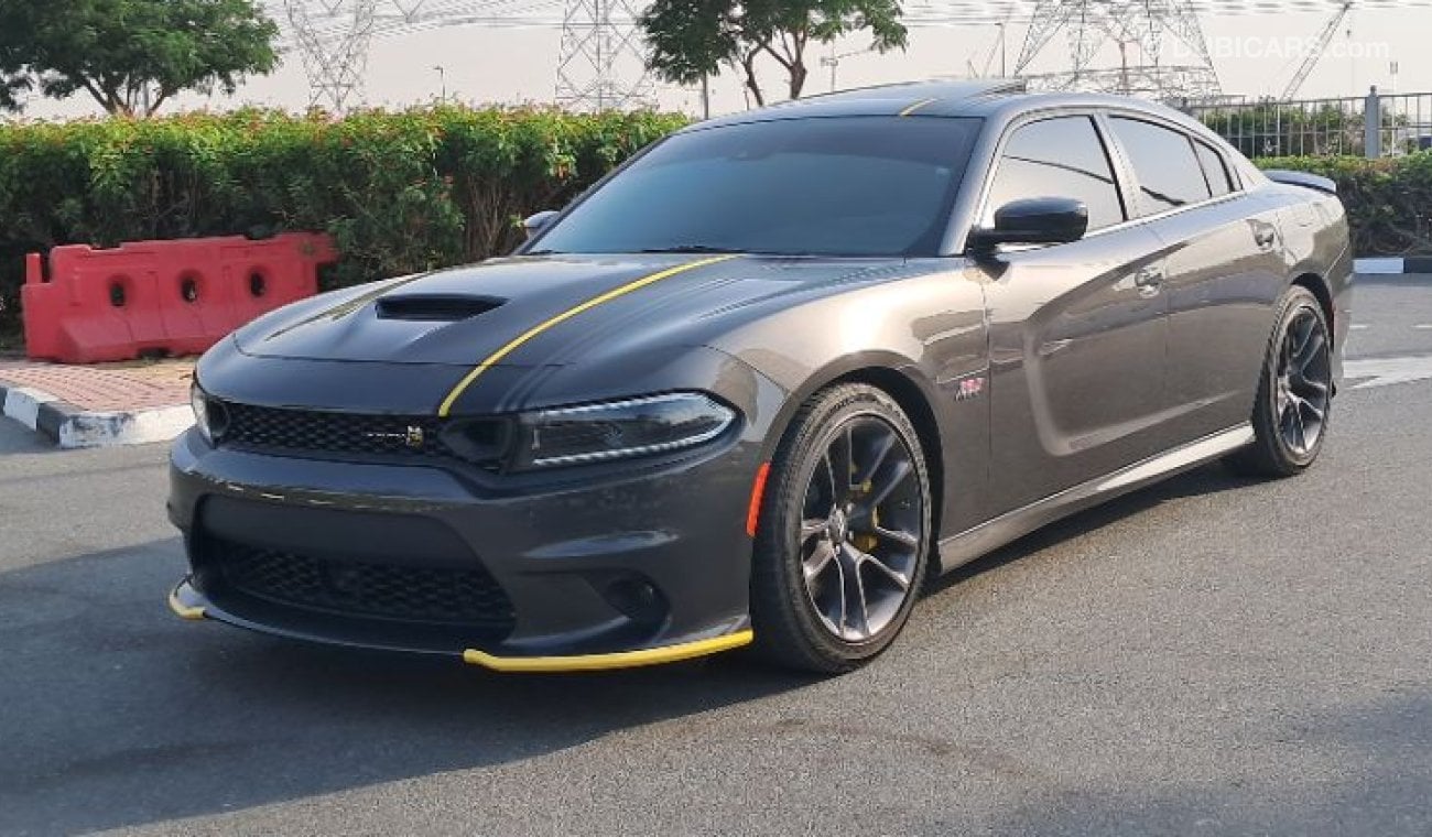 دودج تشارجر CHARGER 2022 SRT 6.4 V8 SCAT PACK GCC FREE SERVICE 40000 KM +5 YEAR WARRANTY TRADING -TOP OPTION