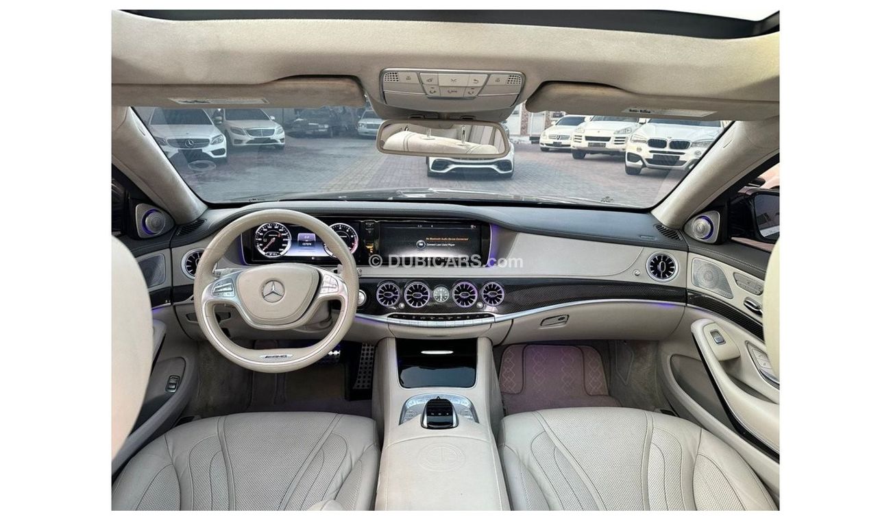 Mercedes-Benz S 63 AMG مرسيدس اس 63 AMG لارج موديل : 2015  ممشي : 127.000 السعر : 130000 مواصفات امريكيه فل اوبشن  5 فصوص ف