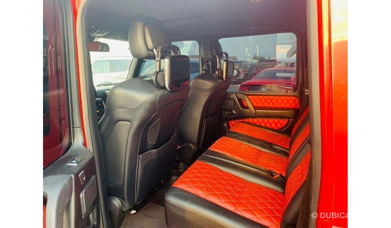 Mercedes-Benz G 63 AMG MERCEDES BRABUS G63 2014 RED & BLACK