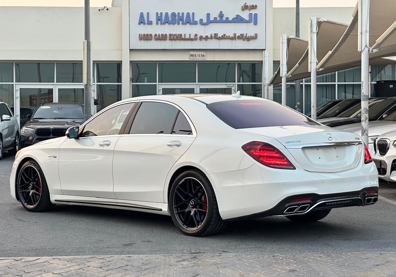 مرسيدس بنز S 63 AMG Mercedes S563 AMG_ 2018_ Gulf _in excellent condition_ no problems