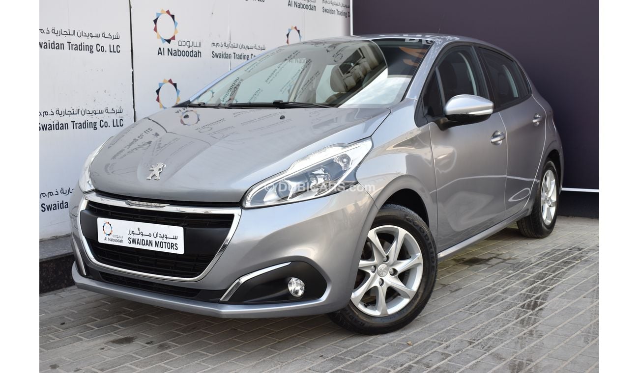 Peugeot 208 AED 449 PM | 1.6L ACTIVE GCC AGENCY WARRANTY UP TO 2024 OR 100K KM