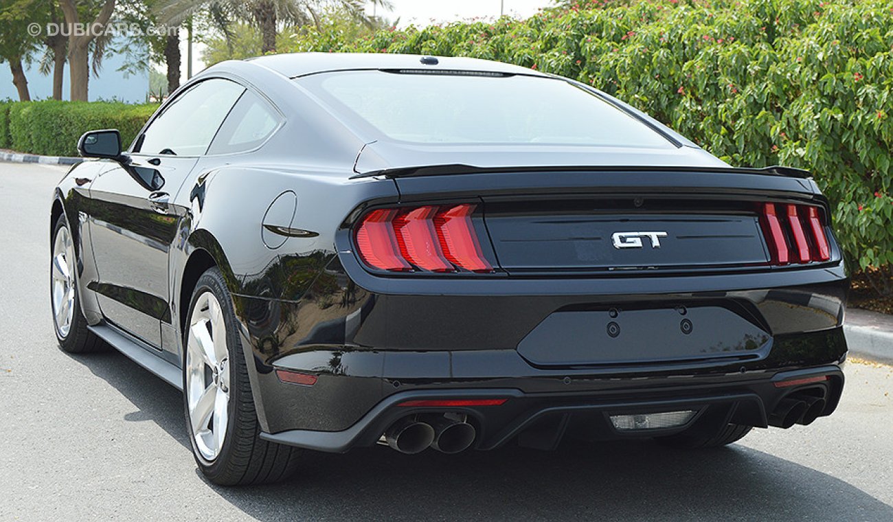 Ford Mustang GT Premium 2018, 5.0L V8 GCC, M/T, 0km with 3 Years or 100K km WRNTY, 60K km Service at Al Tayer