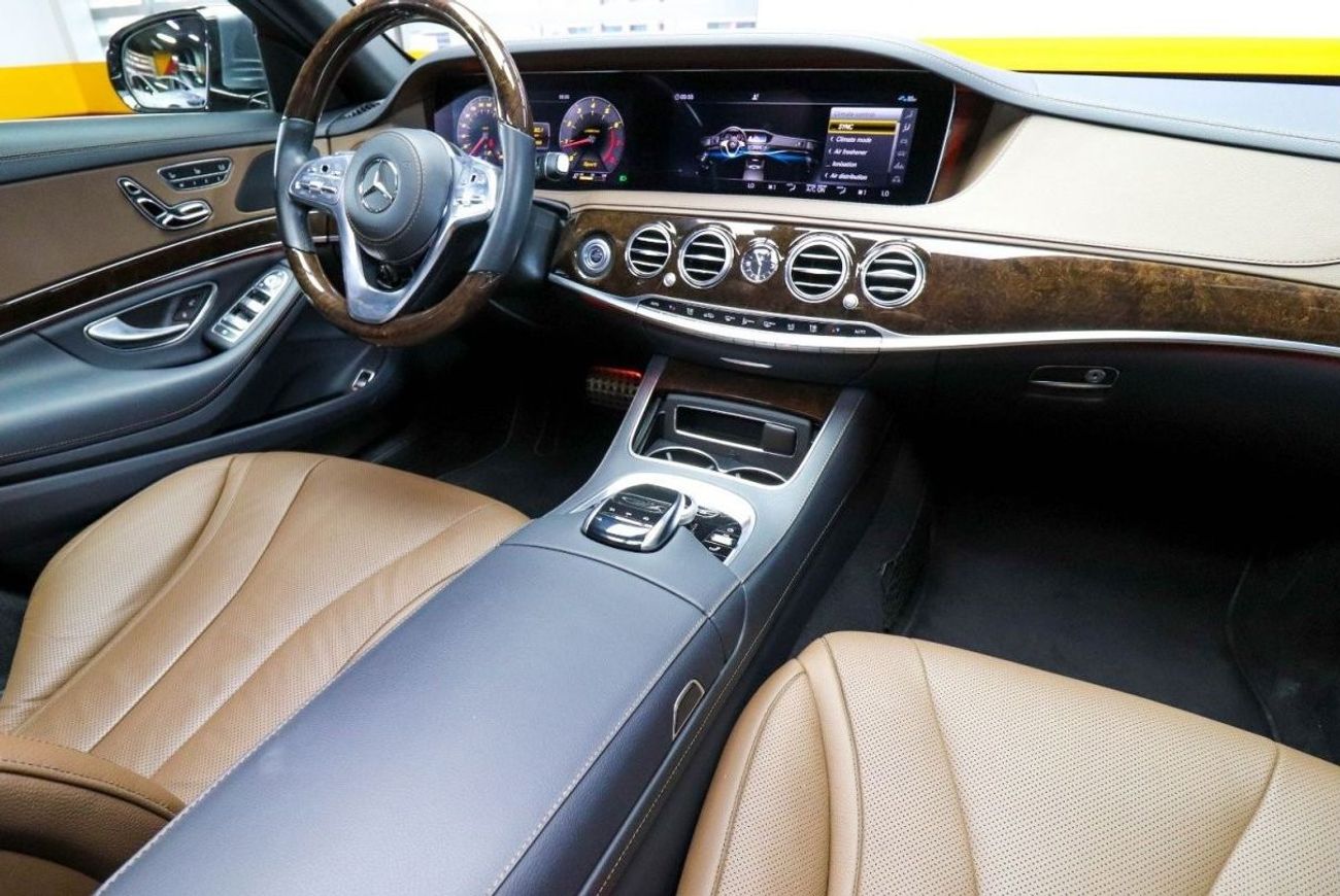 Mercedes-Benz S 450 Std RESERVED ||| Mercedes Benz S450 2019 GCC under Agency Warranty with Flexible Down-Payment