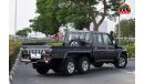 Toyota Land Cruiser Pick Up 6X6 OEM APPEARANCE WITH EXTENDED OE REAR BIN  V8 4.5L TURBO DIESEL  MANUAL TRANSMISSION