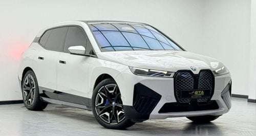 بي أم دبليو iX 2024 BMW iX xDrive50, 2027 BMW Warranty, 2029 BMW Service Pack, Full BMW Service History,Low Km, GCC