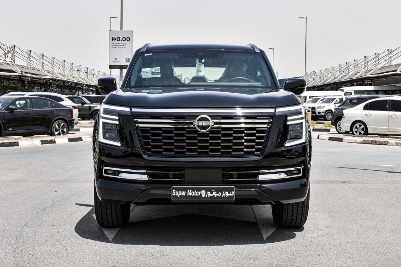 Nissan Patrol 3.8L V6 LE Titanium | GCC | Al Rusomani Warranty