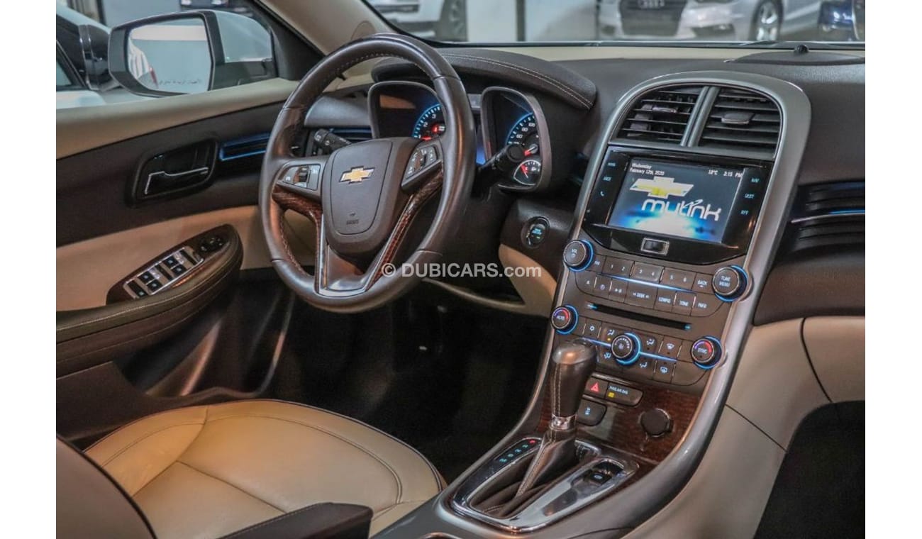 شيفروليه ماليبو LTZ 2016 GCC under Warranty with Zero Down-Payment.