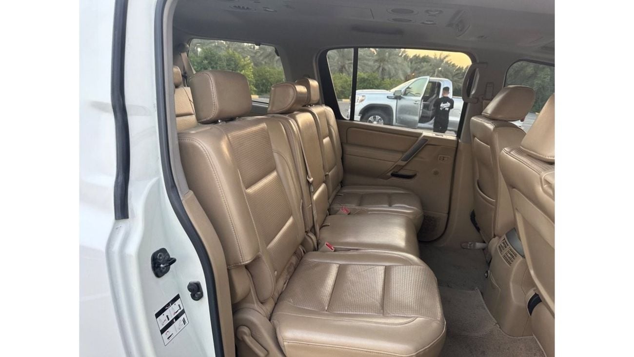 نيسان أرمادا موديل 2007 خليجي فل مواصفات كراسي جلد ومثبت سرعه وفتحه