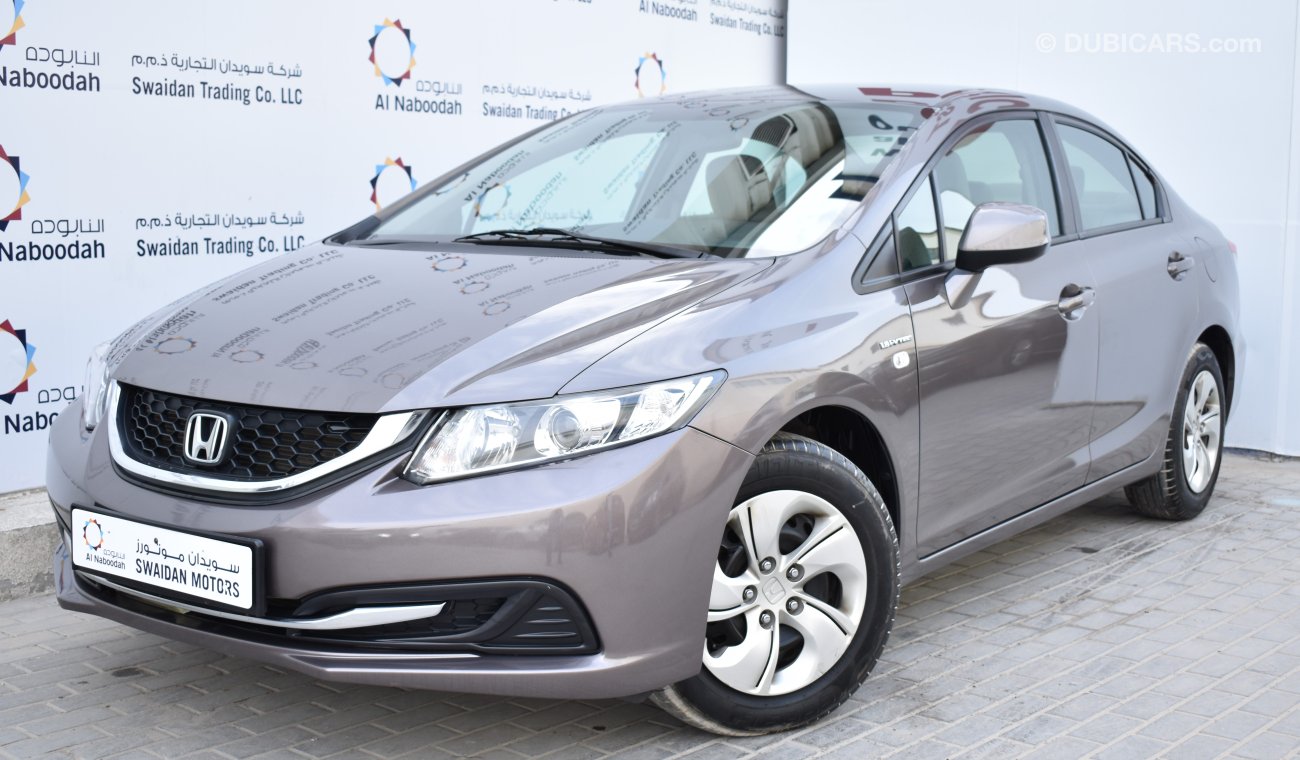 Honda Civic 1.8L LX 2015 GCC SPECS WITH DEALER WARRANTY