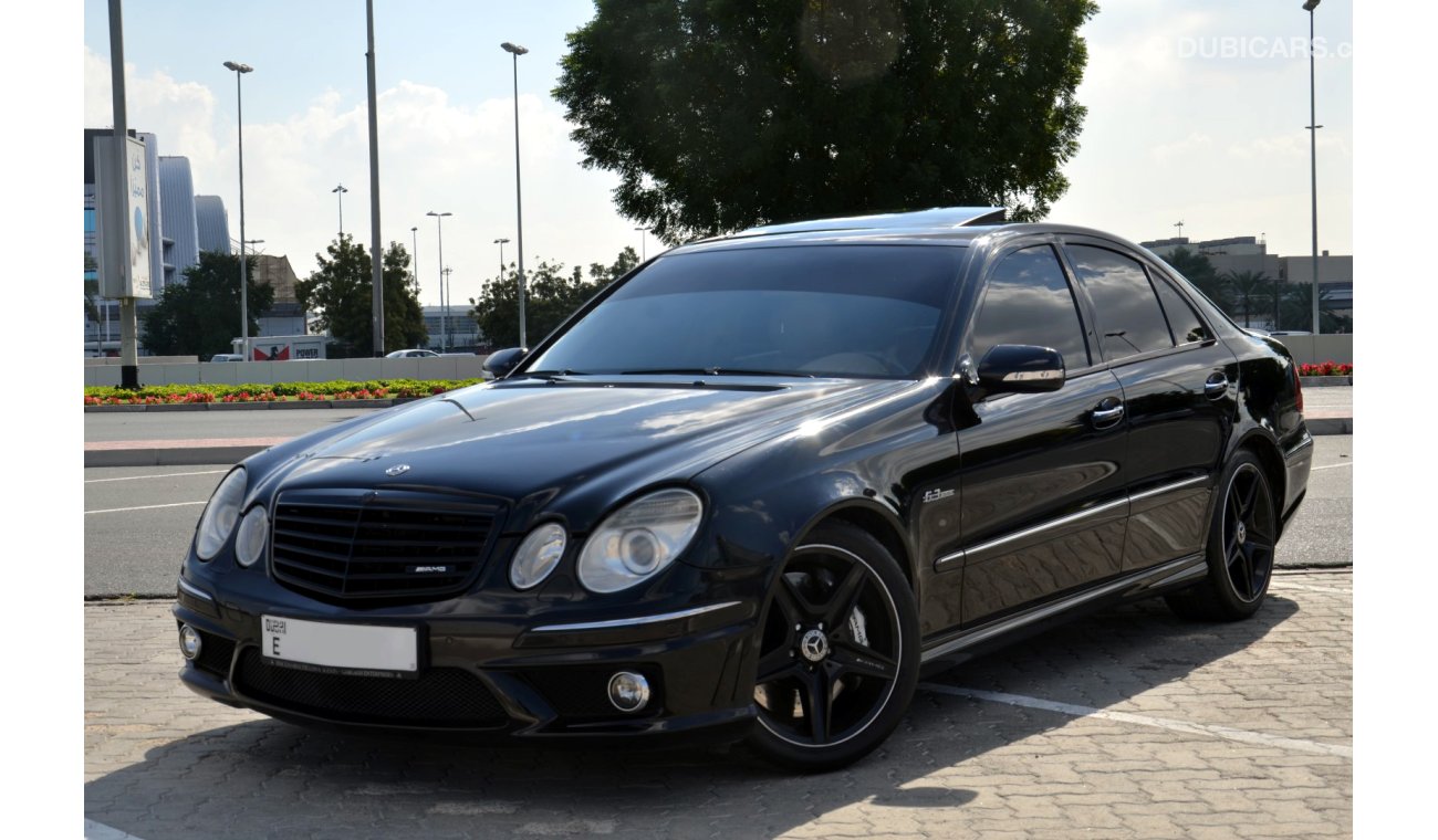 مرسيدس بنز E 63 AMG Fully Loaded in Excellent Condition