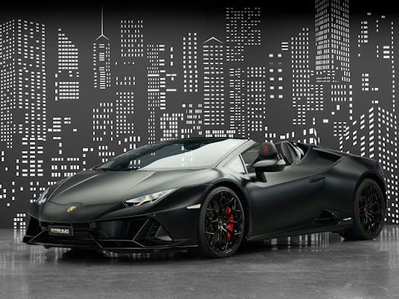 Lamborghini Huracan Evo Spyder LAMBORGHINI | HURACAN EVO SPIDER | AD PERSONAM COLOR BLACK MATTE