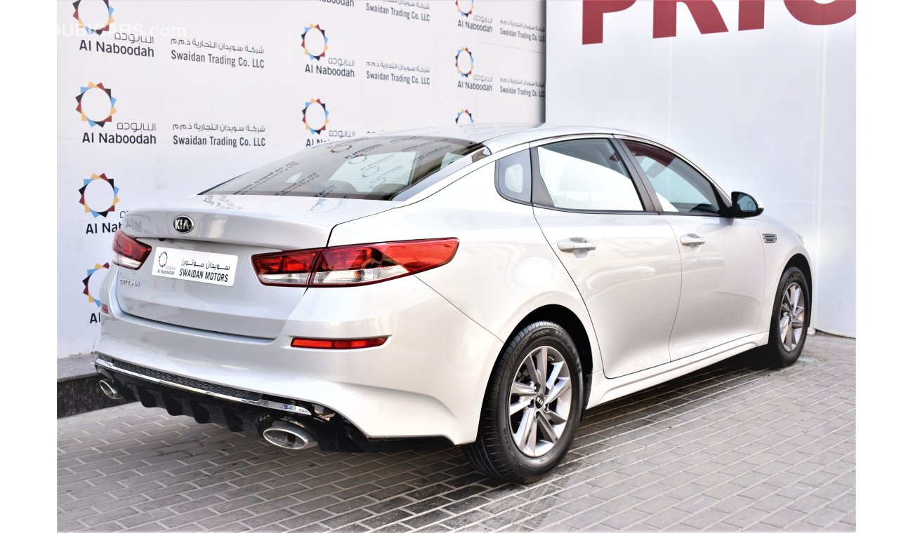 Kia Optima AED 1175 PM | 0% DP | LX 2.4L GCC DEALER WARRANTY