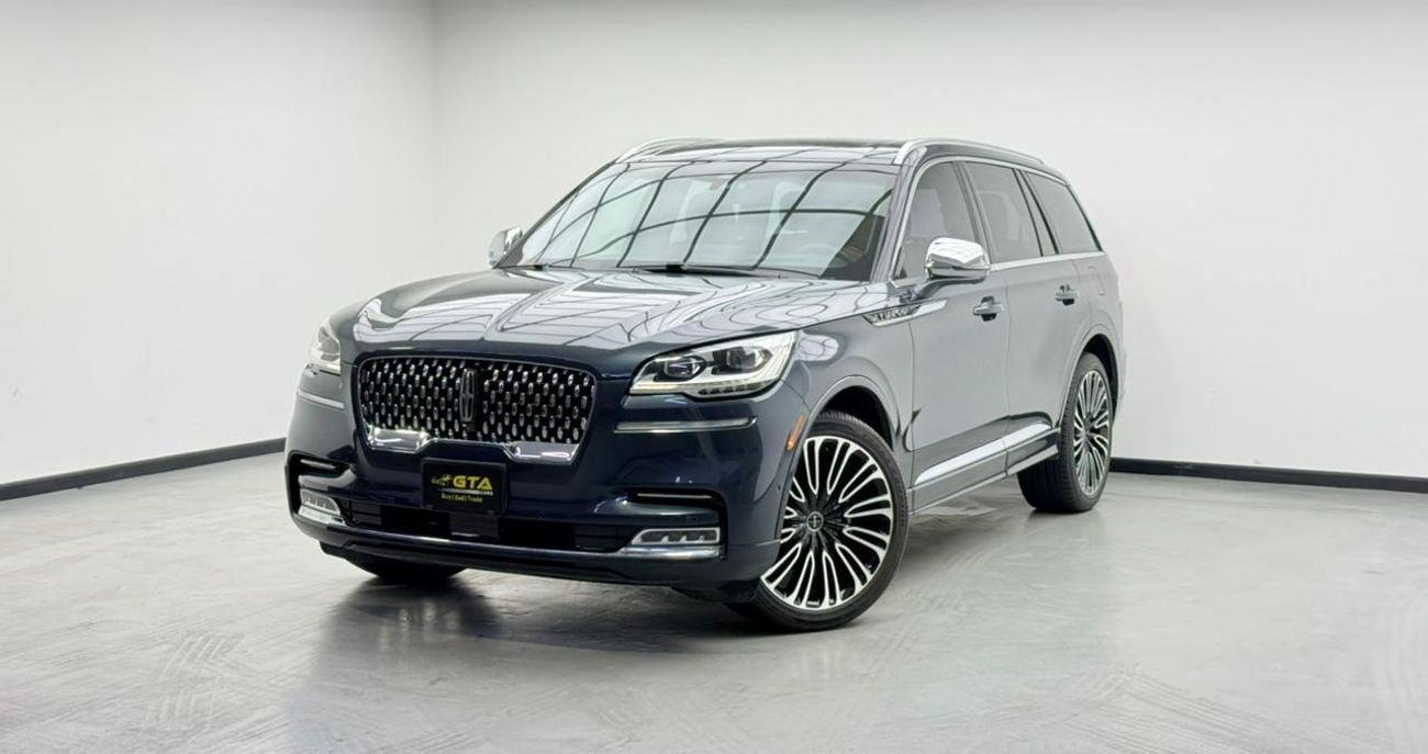 لينكولن أفياتور RESERVE 2021 Lincoln Aviator Reserve, 2026 Lincoln Warranty + Service Pack, Very Low Km, Fully Loaded, GCC