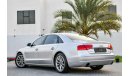 Audi A8 L - Fully Agency Serviced - Immaculate Condition - AED 1,645 Per Month - 0% DP