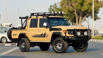 تويوتا لاند كروزر بيك آب 2020 | 4.5L DIESEL | MANUAL TRANMSISSION | RIGHT-HAND-DRIVE | MODIFIED TO 2025 MODEL | BULL BAR WITH
