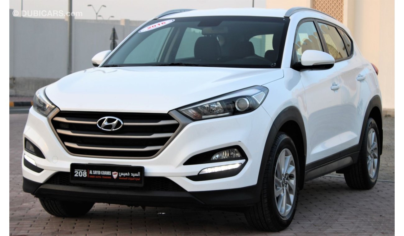 Hyundai Tucson Hyundai Tucson 2016 GCC 2.0 in excellent condition without accidents, very clean inside and out