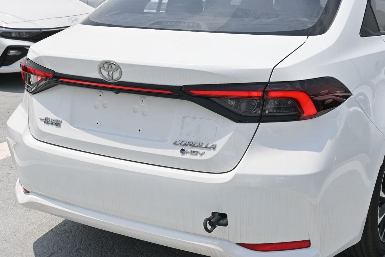 تويوتا كورولا XLI HEV Toyota Corolla 1.8L Hybrid New Shape, Model 2026, Color White
