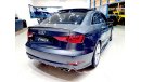 Audi S3 - 2016 - GCC - 2 YEARS WARRANTY AT AL NABOODAH - ( 1,300 AED PER MONTH )