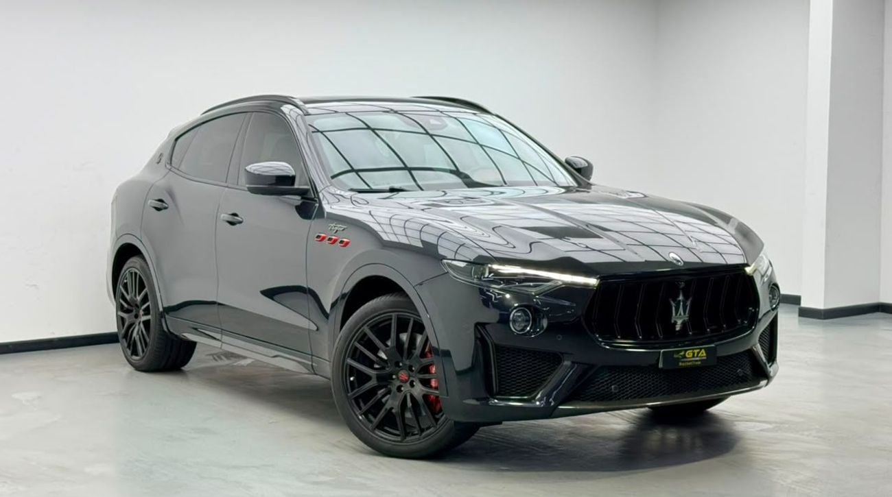 مازيراتي ليفونت TROFEO 2019 Maserati Levante Trofeo, Warranty, Carbon Fiber Interior, Excellent Condition, GCC