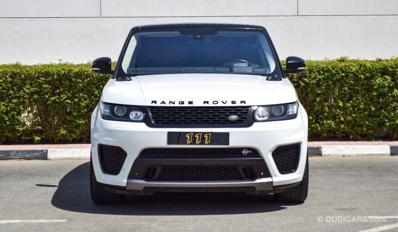 Land Rover Range Rover Sport SVR / GCC Specifications