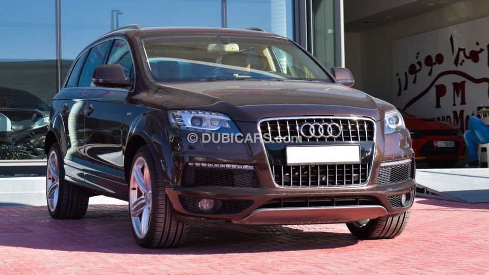 Used Audi Q7 FSI quattro SLine Quattro V6 T 2013 for sale in Abu Dhabi
