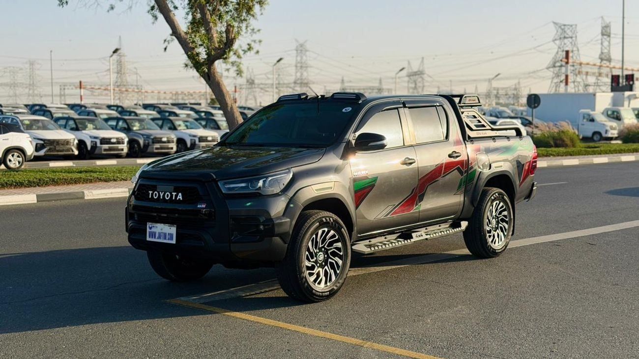 Toyota Hilux 2018| 2.8L DIESEL | AT | RHD | GR ROCCO KIT MODIFIED | GTK 4X4 SPORTS BAR WITH BASKET | ROOF MOUNTED