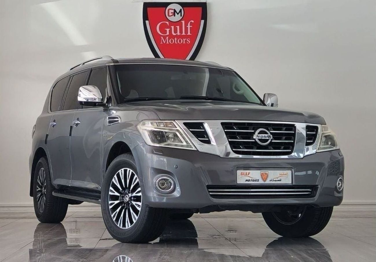 Nissan Patrol LE TITANIUM 400HP -V8 5.6L -FULL OPTION EXCELLENT CONDITION BANK FINANCE FACILITY