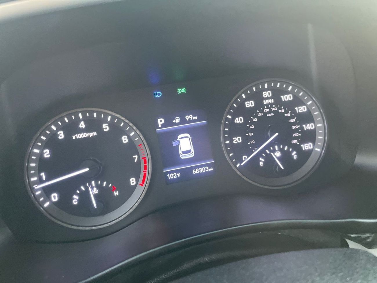 هيونداي توسون 2019 Hyundai Tucson 2.0L V4 SEL+ GDi Push Start & Radar Leather Seats -