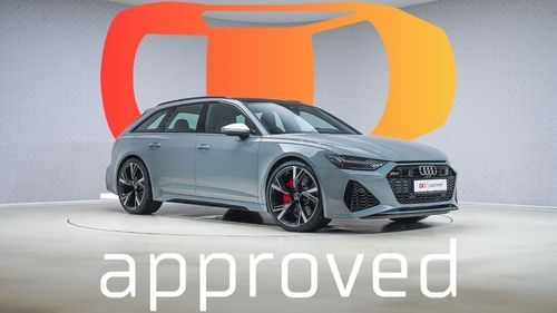 Audi RS6 RS6 TFSI Quattro | AED 5,854 PM | Warranty April 2027 | GCC