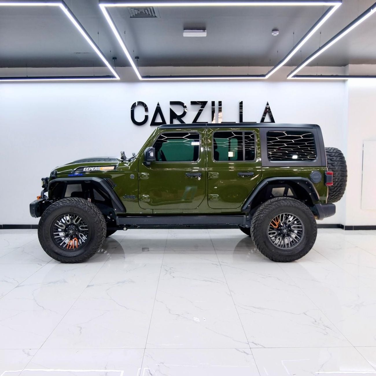 جيب رانجلر Jeep Wrangler Unlimited Sport 2022 4WD-GCC-Car is in Excellent Condition-Fully Modified from Jeepers