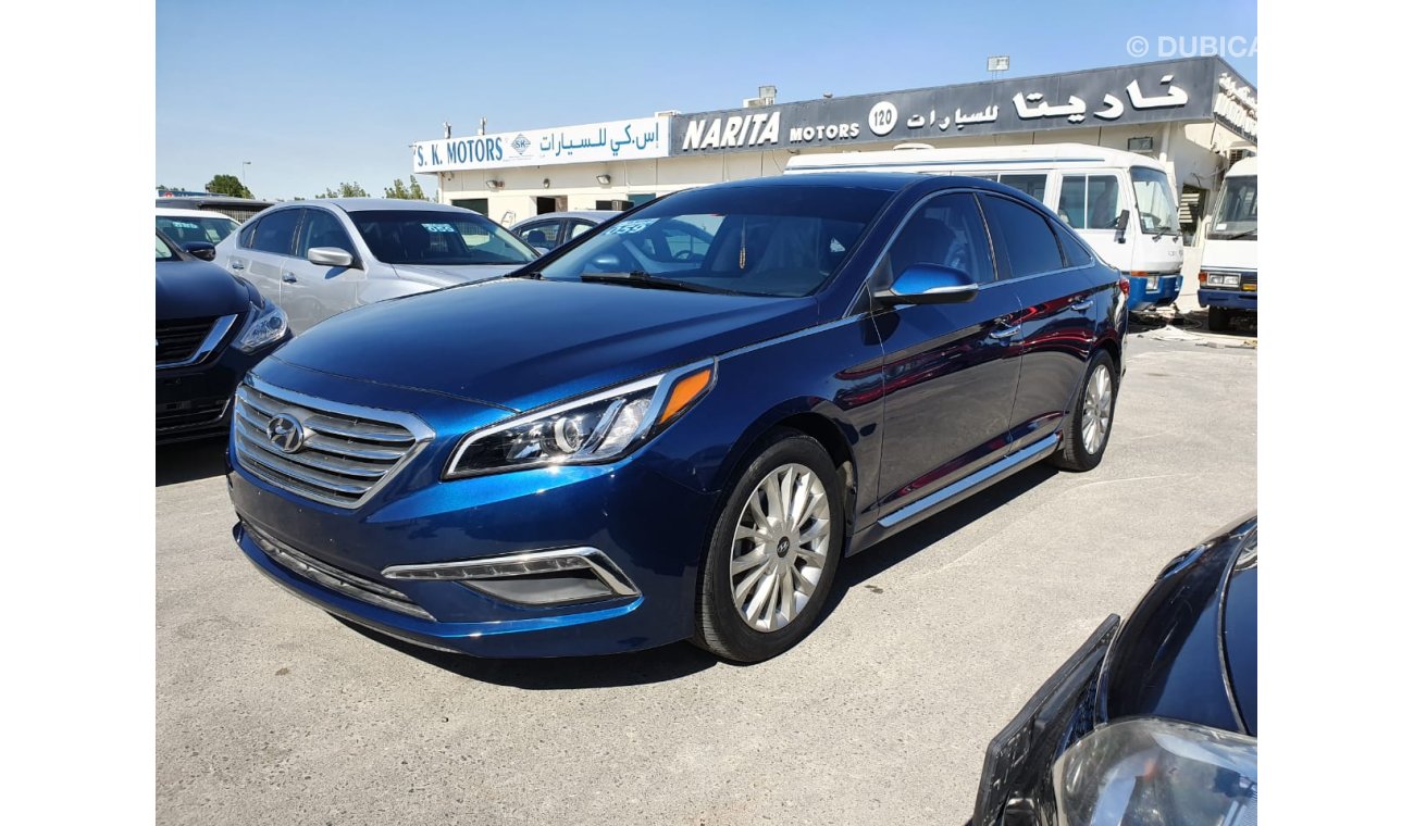 Hyundai Sonata LTD EDITION GCC RTA PASSED - Full option - Leather seats - Push start - Power seats