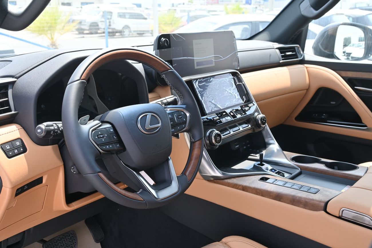 Lexus LX700h SIGNATURE 3.5L Twin-Turbo + Hybrid V6, Model 2026, Color Black inside Tan