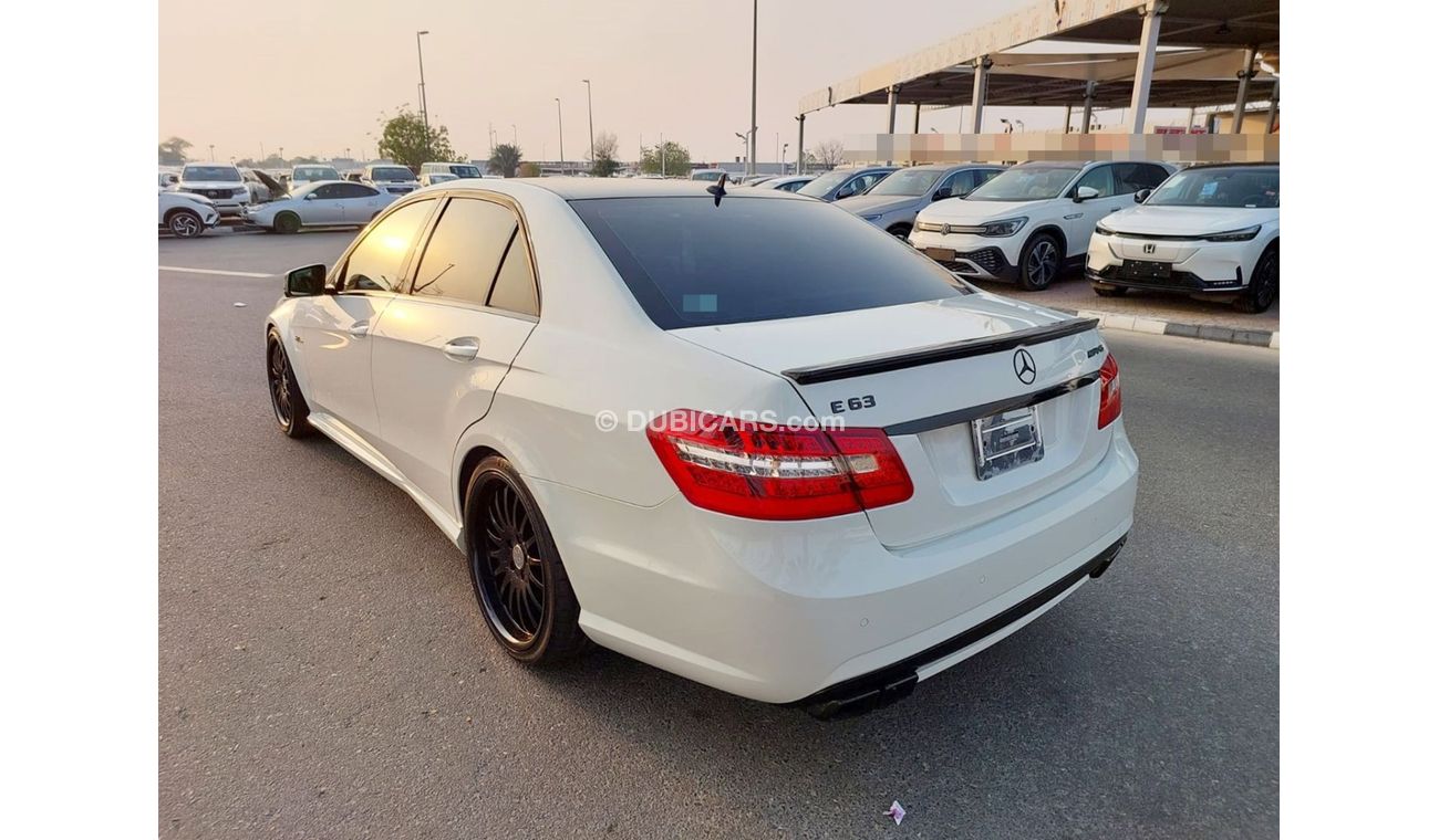 مرسيدس بنز E 63 AMG MERCEDES-BENZ E-CLASS (E 63 AMG) RIGHT HAND DRIVE(PM84752)