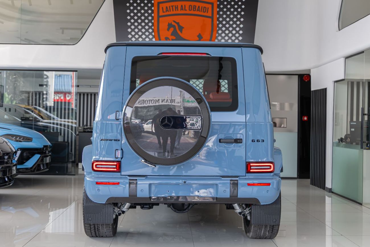 مرسيدس بنز G 63 AMG Double Night Pack|Fully Loaded|2026 Fully Cardbon Fiber |Gargash Auto Warranty PERFOMANCE PACKAGE