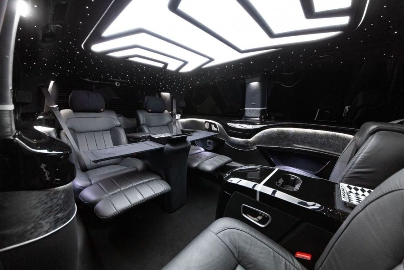 Mercedes Benz V300 AVANTGARDE ERTEX LUXURY DESIGN - PRADA BLACK KNIGHT