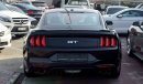 Ford Mustang 2019 GT Premium, 5.0 V8 GCC, 0km w/ 3Yrs or 100K km WTY + 60K km SERV at Al Tayer # Carbon Fiber