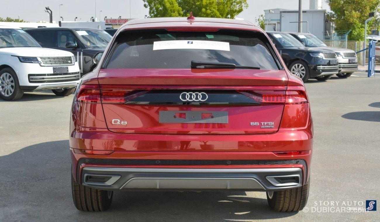 Audi Q8 55 TFSI Quattro S line. (For Local Sales plus 10% for Customs & VAT)