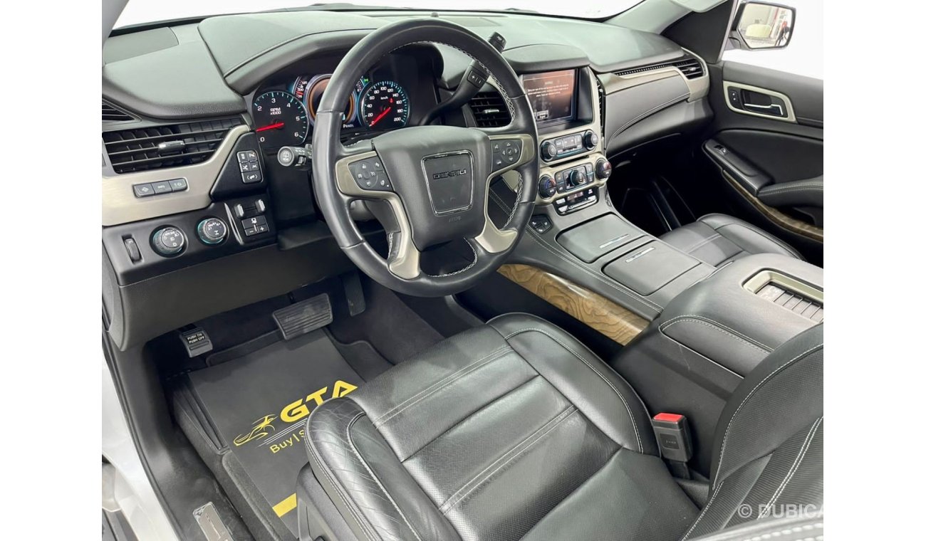 جي أم سي يوكون 2019 GMC Yukon Denali, October 2022 GMC Warranty, Very Low KMs, GCC