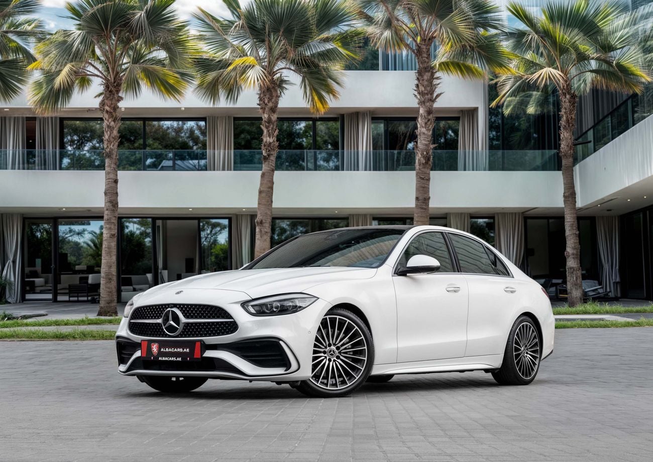 مرسيدس بنز C 200 C200 AMG | 3,330 P.M | 0% Downpayment | 2029 WARRANTY & SERVICE