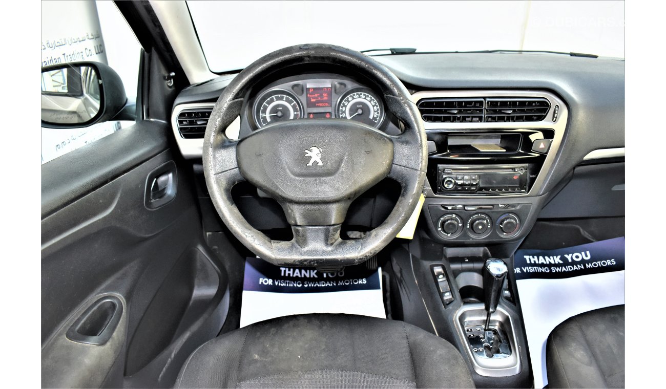 Peugeot 301 1.6L ACCESS 2014 MODEL GCC SPECS