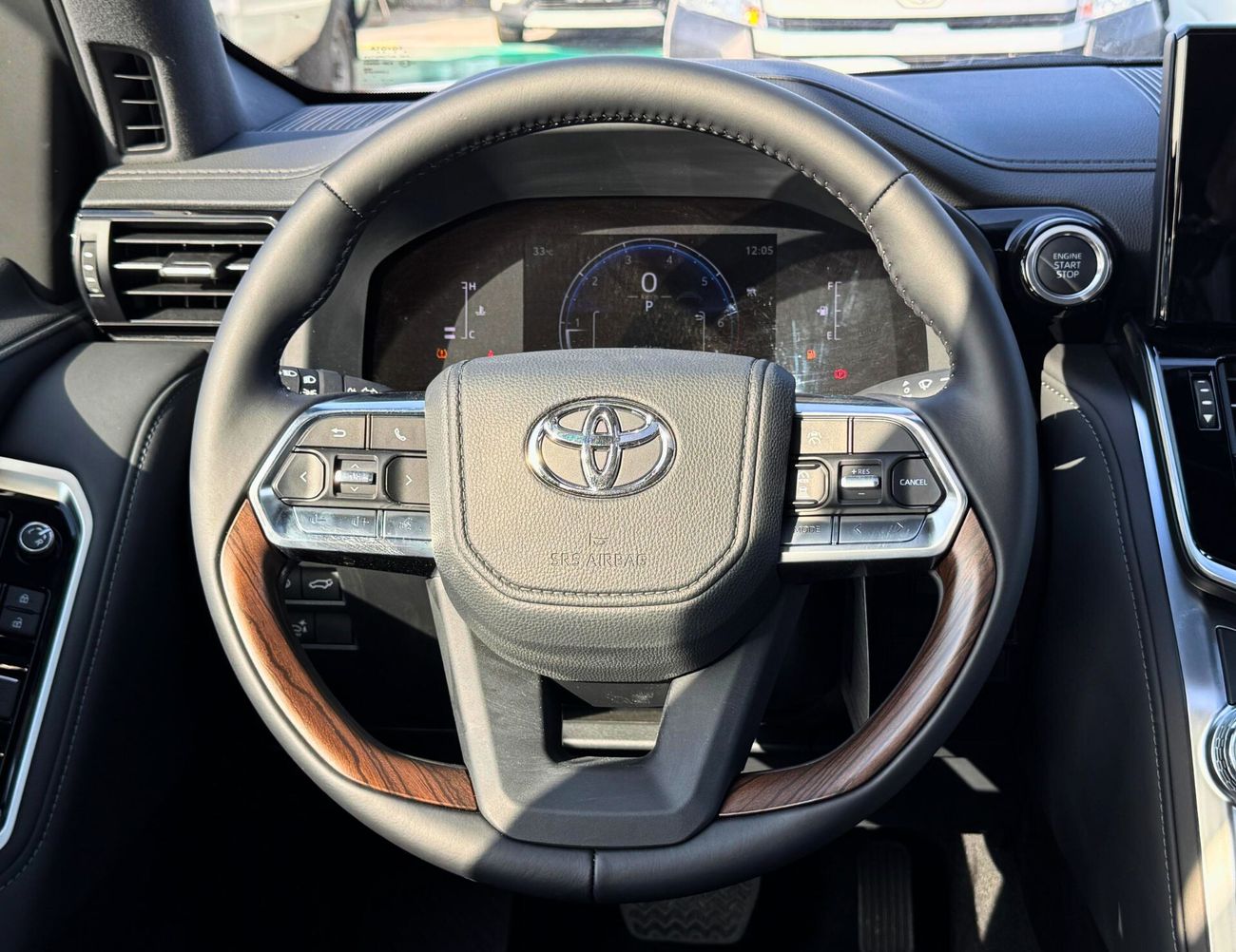 Toyota Land Cruiser GXR / 4.0L PETROL / PWR SEATS & VENTILATION / SPEEDOMETR / SUNROOF / HIGH OPTION / CODE# GXR41H