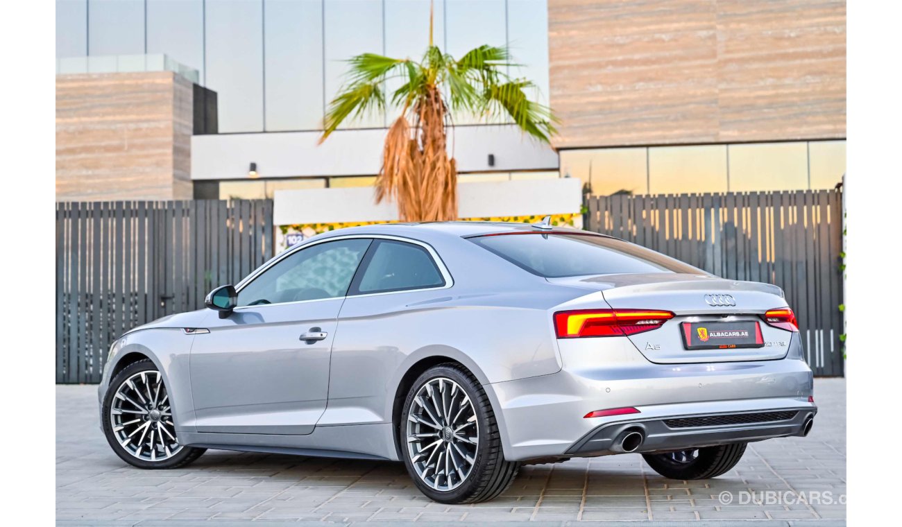 Audi A5 2.0L 40TFSI S-Line | 2,428 PM | 0% Downpayment | Agency Warranty Service Contract | Low Kms!