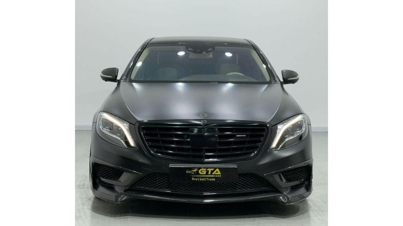Mercedes-Benz S 63 AMG 2015 Mercedes Benz S63 4MATIC Brabus Edition, 1 Of 1, Full Service History, Fully Loaded, GCC