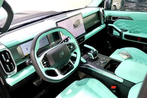 جيتور T2 !! || Defender Body Kit || 5 years Warranty || star roof || Interior Tiffany Blue