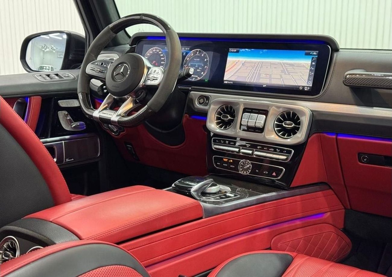 مرسيدس بنز G 63 AMG Std 4.0L 2020 Mercedes Benz G63 AMG, Warranty, Just Been Service, Carbon Fiber Package, Fully Loaded