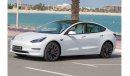 Tesla Model 3 Long Range Tesla Model 3 Performance  White Interior  GCC 2022 9,400 KM Auto Pilot AED Under Warrant