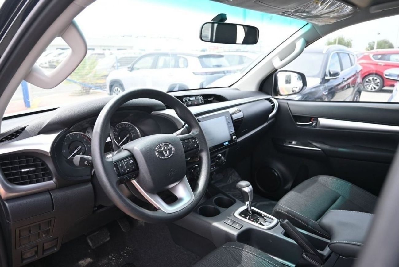 تويوتا هيلوكس Toyota Hilux SR5 2.4L Diesel Automatic, Double Cab,  Color Black , Model 2023