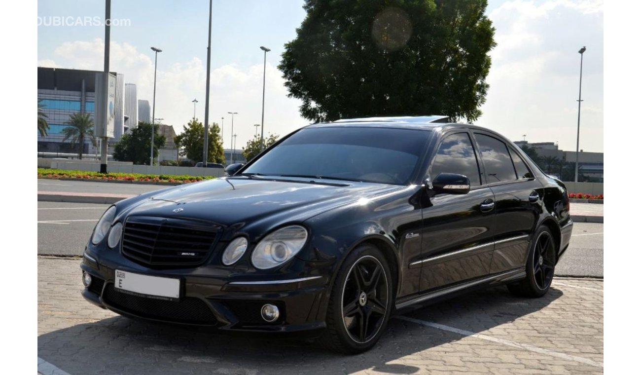 Mercedes-Benz E 63 AMG Fully Loaded in Excellent Condition